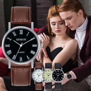 Модные Роскошные Часы Для мужчин с ремешком из искусственной кожи, Кварцевые Аналоговые Часы, Лидирующий бренд, Повседневные Деловые часы, Мужские Цифровые наручные часы