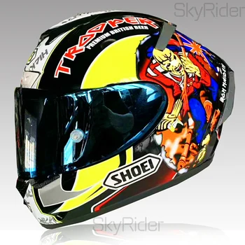 Мотоциклетный шлем X14 HICKMAN с полным лицом, шлем для верховой езды, шлем для мотокросса, шлем для мотобайка