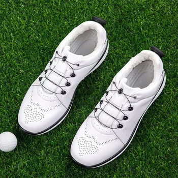 Мужская обувь для гольфа, Женская одежда для гольфа для мужчин, Удобная обувь для игроков в гольф, Роскошные кроссовки для ходьбы
