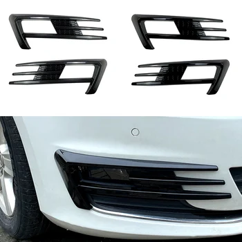 Наклейка для украшения крышки решетки радиатора переднего бампера автомобиля из АБС-пластика Подходит для Golf 7 MK7 2013-2016 Автоаксессуары
