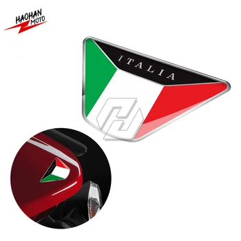 Наклейка на крыло мотоцикла 3D наклейка из смолы Наклейка с флагом Италии Italia