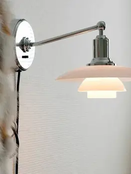 Настенное зеркало с аппликацией в скандинавском стиле для спальни penteadeira camarim, наборы для столовой, беспроводной настенный светильник, светильник для ванной комнаты в стиле ретро