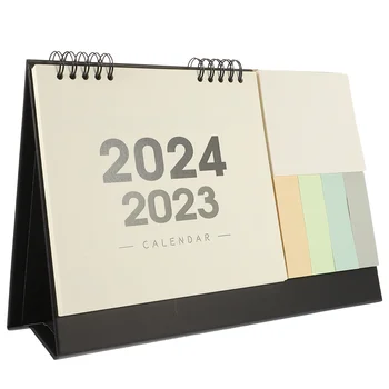 Настольный календарь на 2024 год Настольный календарь с орнаментом, перекидной календарь на подставке, декор настольного календаря