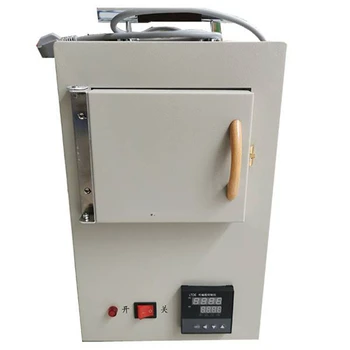 Небольшая электрическая лабораторная печь мощностью 1,5 кВт, закрытая муфельная печь из керамического волокна 220 В, FMJ-2L-9