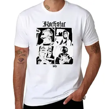 Новая футболка rockstar duki edit, обычная футболка, футболки на заказ, футболки для мужчин, футболки