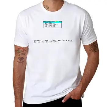 Новая футболка Sinclair ZX Spectrum + 2A menu, пустые футболки, мужские футболки, мужские облегающие футболки для мужчин