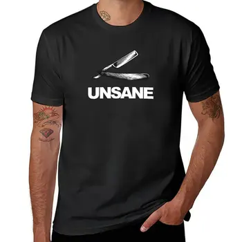 Новая футболка UNSANE RAZOR, футболки больших размеров, новое издание, футболка оверсайз, приталенные футболки для мужчин