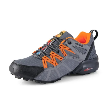 Новые мужские кроссовки, водонепроницаемая походная обувь, Уличная трекинговая обувь, пригодная для скалолазания, Походная обувь, Мужская спортивная обувь для рыбалки