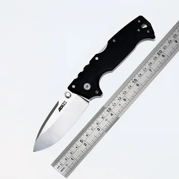 Новый Складной Нож AD10 D2 Blade G10 Алюминиевая Стальная Ручка Открытый Кемпинг Охота Выживание Тактические Карманные Подарочные Ножи EDC Инструменты
