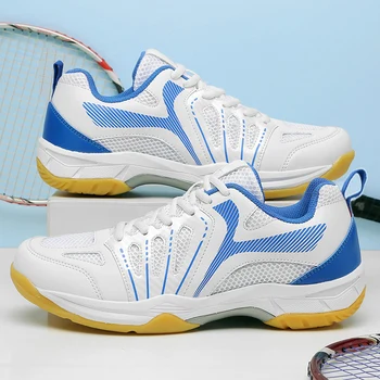 Обувь для настольного тенниса Мужская Обувь для бадминтона Женские Кроссовки для сквоша Профессиональная пара для занятий теннисом на открытом воздухе Спортивная обувь для тенниса
