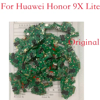 Оригинальное USB Зарядное Устройство Док-Разъем Порт Зарядная Плата Гибкий Кабель Для Huawei Honor 9 9A 9C 9N 9i 9s 9X Lite Pro Запчасти Для Телефонов