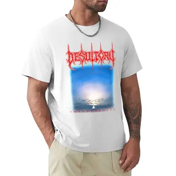Отрывочный переход в вечность Классическая футболка шведского дэт-метала старой школы, футболка для мальчика, винтажные футболки для мужчин