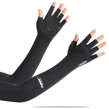 Охлаждающие рукава Унисекс для занятий спортом, бегом, защитой от ультрафиолета, для мужчин, рыбалки, велоспорта, Быстросохнущие перчатки, грелка для рук