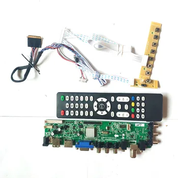 Подходит для LP156WD1-TLB2/TLB3/TLB4/TLB1/TLA2 1600*900 40pin LVDS 3663 TV цифровое обновление AV HDMI-Совместимая VGA USB DVB ЖК-плата 