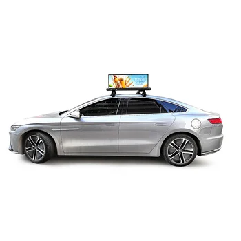 Рекламный экран на крыше автомобиля P4 Taxi Цифровая Креативная Видеостенная панель со светодиодным дисплеем