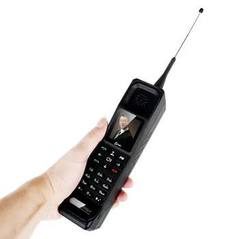 С антенной, большой перекладиной в стиле ретро, мобильным телефоном С сильным сигналом, блоком питания, двумя Sim-картами, 4500 мАч, фонариком, MP3 MP4, вибрацией, Bluetooth