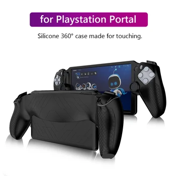 Силиконовый защитный чехол, противоударный чехол для игровой консоли, чехол для контроллера, защита от царапин, защита от падения для PS5 Portal для Playstation
