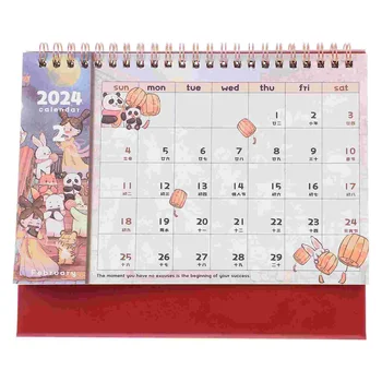 Складной календарь Декор стола Настольный Календарь Декоративный Календарь Ежедневник для дома офиса школы
