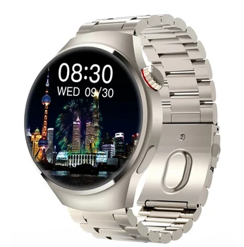 Смарт-часы G7 MAX 1,53 дюйма HD С Большим Экраном С Пользовательским Набором Номера NFC AI Голосовой Ассистент Компас Спортивный Трекер Мужские Умные Часы