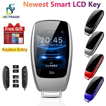 Универсальный Модифицированный ЖК-Экран DECTRADE TK900 Benz Style Smart Remote Car Key с OBD Для Моделей Audi Keyless Engine Start Stop