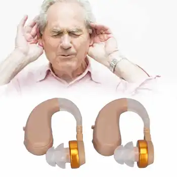 Усилитель слуха Чистое качество звука С низким уровнем искажений Интеллектуальное шумоподавление Эргономичный Слуховой аппарат