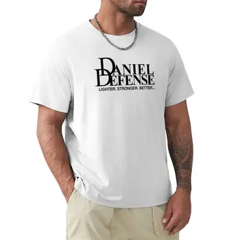 Футболка Daniel Defense с аниме-одеждой, топы больших размеров, тренировочные рубашки для мужчин