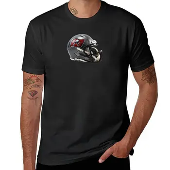 Футболка с изображением нового шлема пиратов, забавная футболка, футболка с графикой, быстросохнущая футболка, эстетическая одежда, мужская одежда