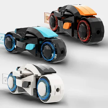 Электронная гоночная модель чемпионата мира XBricks MOC, гоночный мотор, строительный блок, развивающие игрушки для детей, подарок на День рождения